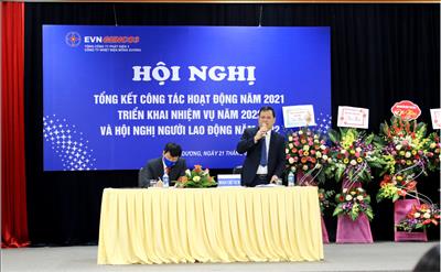 Công ty Nhiệt điện Mông Dương đã tổ chức Hội nghị Tổng kết công tác hoạt động năm 2021, triển khai nhiệm vụ năm 2022 và Hội nghị Người lao động năm 2022
