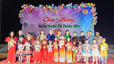 Sôi nổi các hoạt động tổ chức Tết thiếu nhi cho con em CBCNV Công ty Nhiệt điện Mông Dương