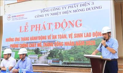 THÁNG HÀNH ĐỘNG VÌ MÔI TRƯỜNG: NMNĐ MÔNG DƯƠNG 1 ĐẢM BẢO SẢN XUẤT KINH DOANH GẮN VỚI AN TOÀN MÔI TRƯỜNG