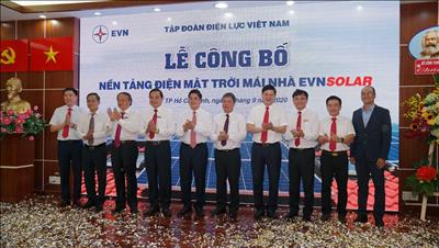 TCBC - EVN đưa vào hoạt động thử nghiệm nền tảng EVNSOLAR  để thúc đẩy phát triển điện mặt trời mái nhà tại Việt Nam