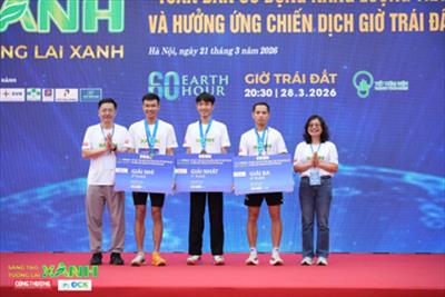 CÔNG TY NHIỆT ĐIỆN MÔNG DƯƠNG HƯỞNG ỨNG GIỜ TRÁI ĐẤT 2026, LAN TỎA THÔNG ĐIỆP SỐNG XANH