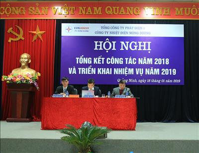 Công ty Nhiệt điện Mông Dương tổ chức Hội nghị Tổng kết công tác năm 2018 và Triển khai nhiệm vụ năm 2019