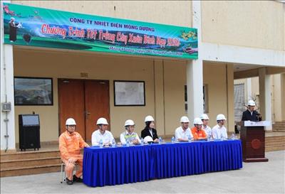 Công ty Nhiệt điện Mông Dương lan tỏa phong trào Tết trồng cây, chung tay xây dựng môi trường xanh, sạch, đẹp