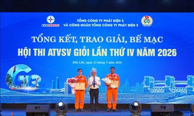 Nhiệt điện Mông Dương hưởng ứng Tháng ATVSLĐ gắn với chăm lo người lao động và nâng cao nghiệp vụ ATVSV